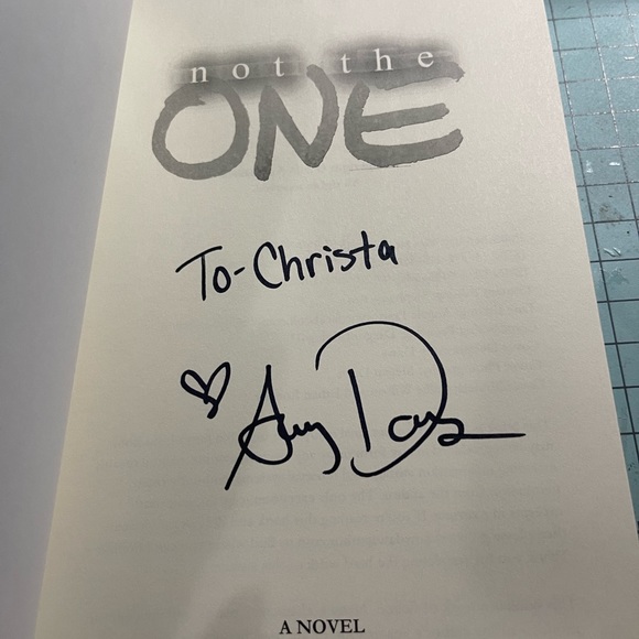 Not the One by Amy Daws SIGNED - Picture 2 of 3